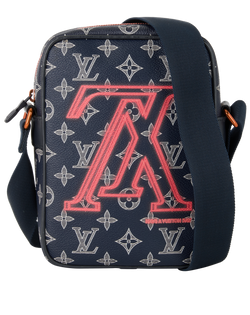 Danube PM Upside Down Ink, Canvas, Blue, FO1158, 2*